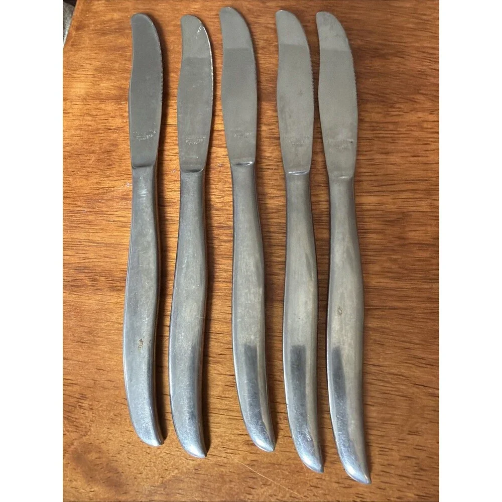Welling Ware Japan Glossy Curved Stainless 5 Knives Knife Replacement